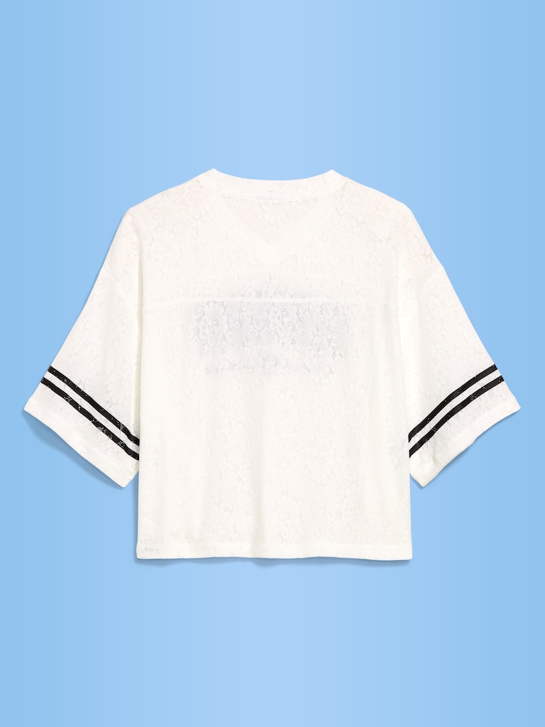 FIFA World Cup 26™ Germany Boxy Lace V-Neck T-Shirt for Women