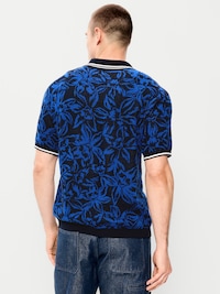 Rugby-Style Sweater Polo