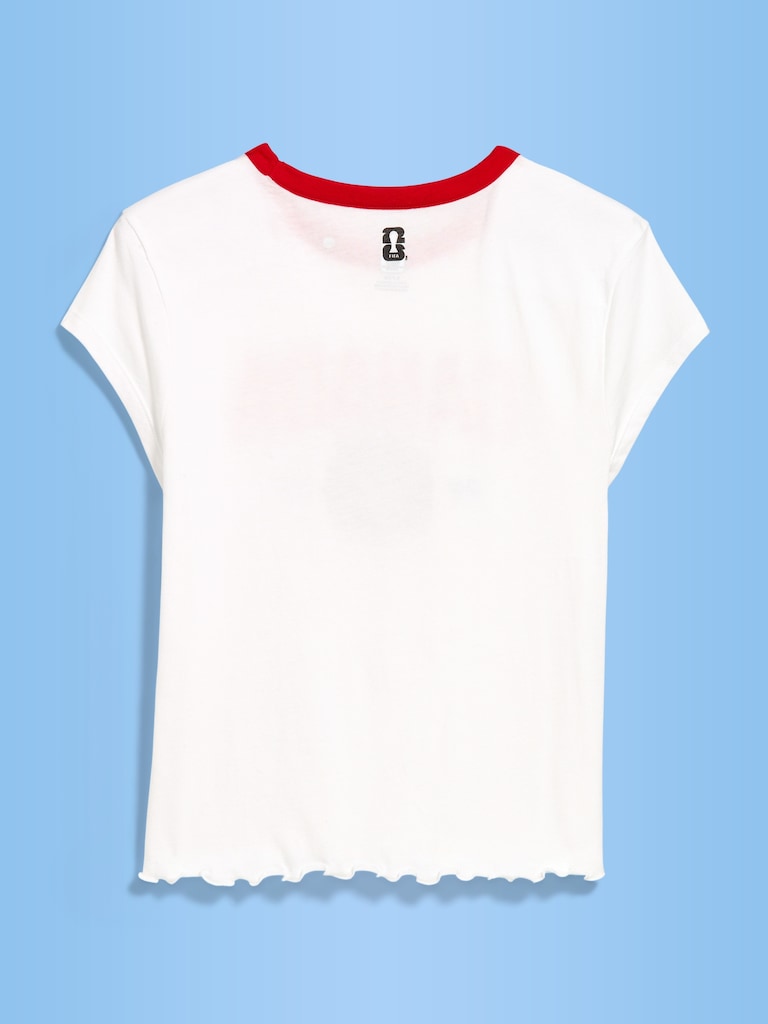 FIFA World Cup 26™ Canada Smocked Graphic T-Shirt for Women