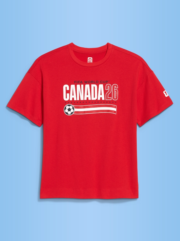 FIFA World Cup 26™ Canada Vintage Crew-Neck T-Shirt for Women
