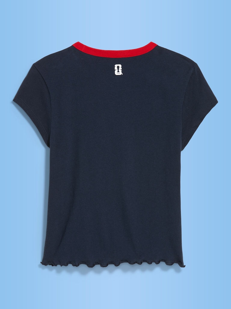 FIFA World Cup 26™ Spain Smocked Graphic T-Shirt for Women