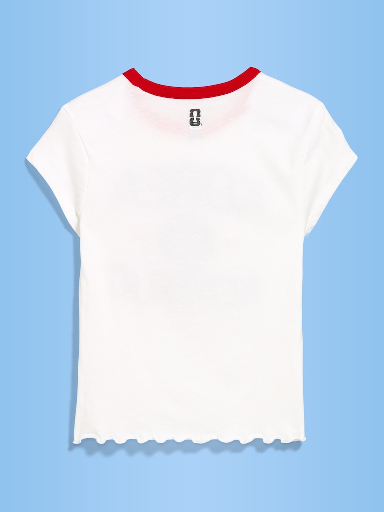 FIFA World Cup 26™ Korea Republic Smocked Graphic T-Shirt for Women