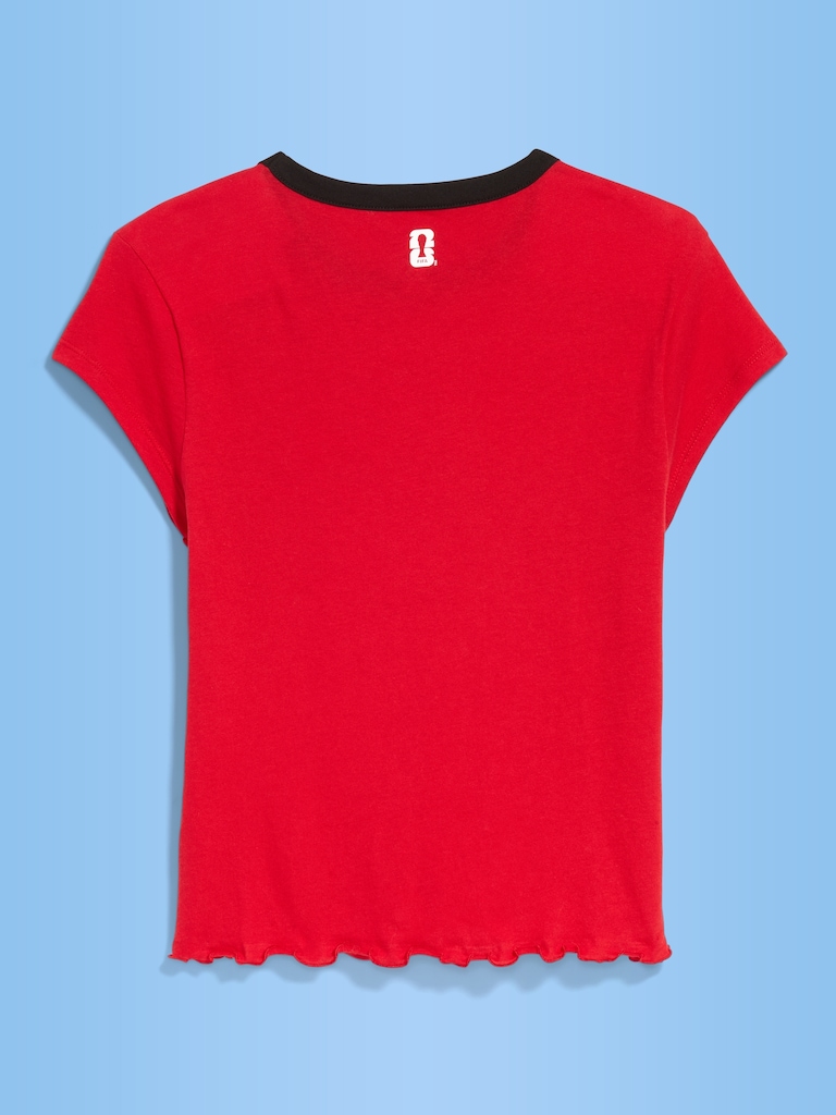 FIFA World Cup 26™ Morocco Smocked Graphic T-Shirt for Women