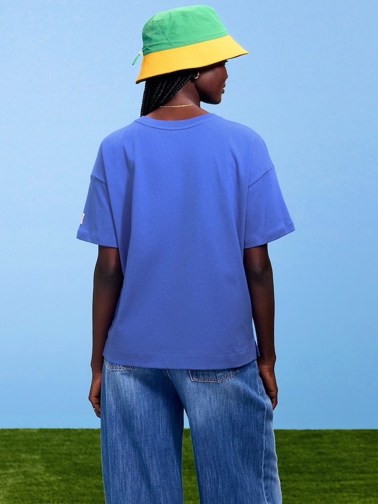 FIFA World Cup 26™ Brazil Vintage Crew-Neck T-Shirt for Women