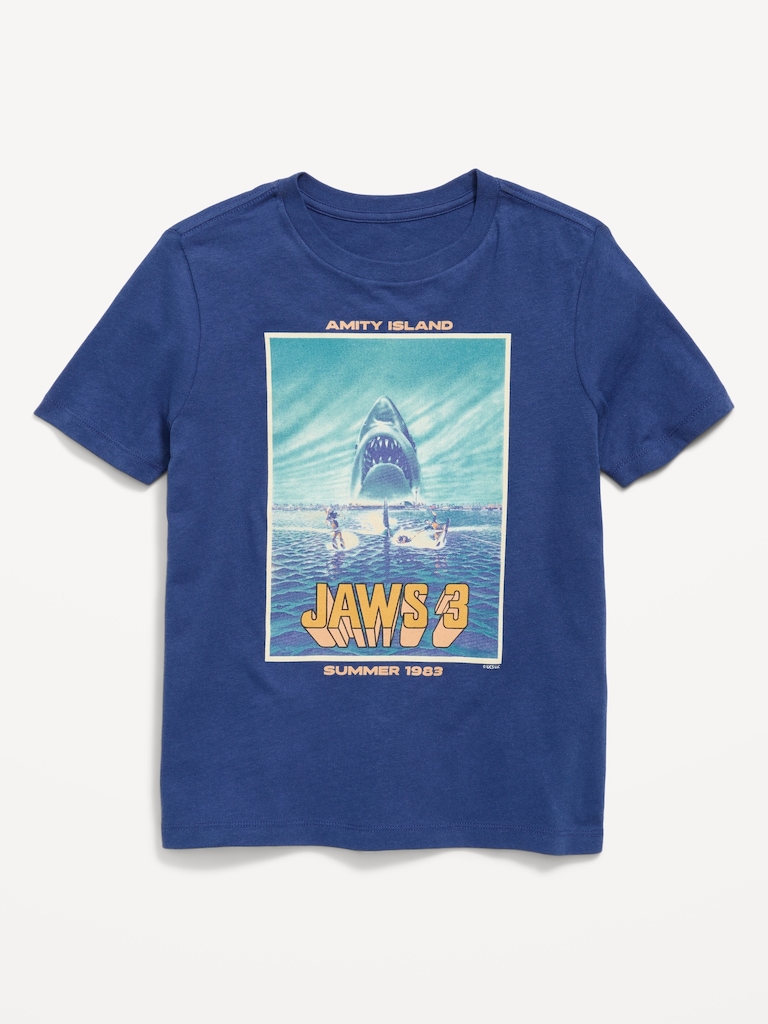 Jaws™ Gender-Neutral Graphic T-Shirt for Kids
