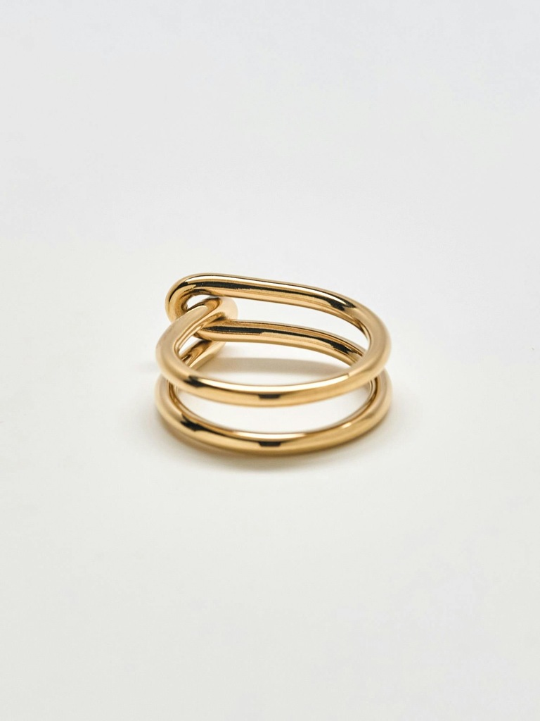 Admiral Row Gold Double Knot Ring