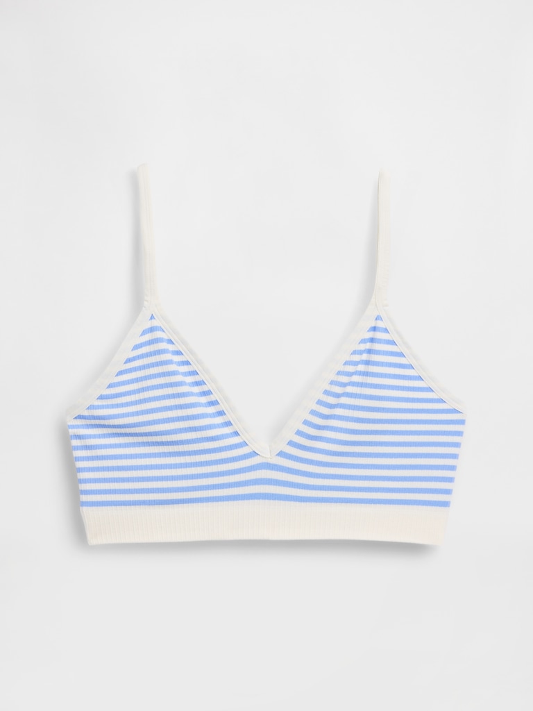 Seamless Rib Triangle Bralette