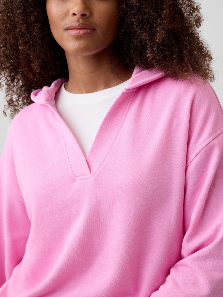 Relaxed French Terry Hoodie
