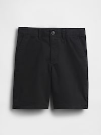 Kids Uniform Stretch Relaxed Khaki Shorts