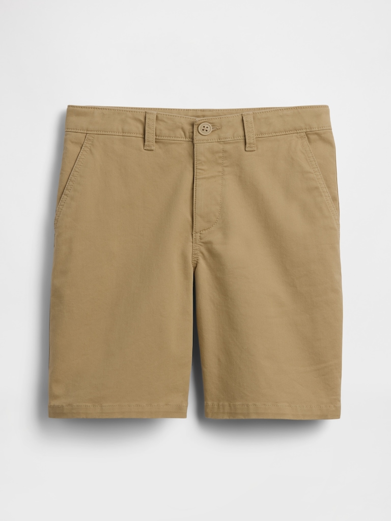 Kids Modern Khaki Shorts