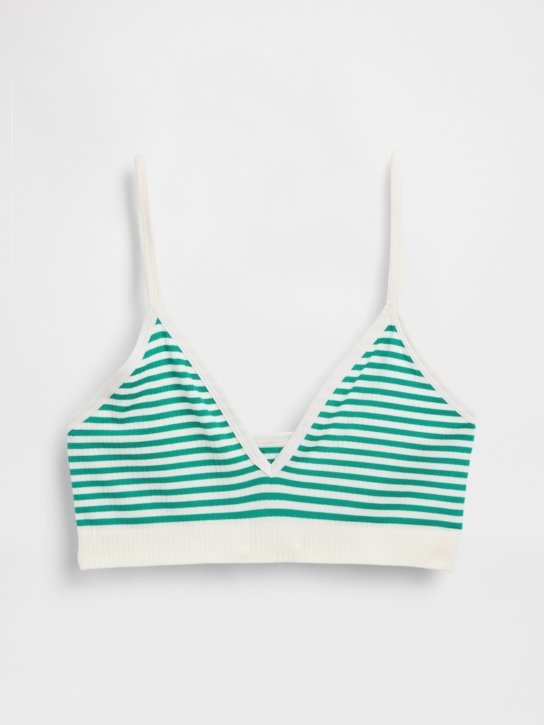 Seamless Rib Triangle Bralette