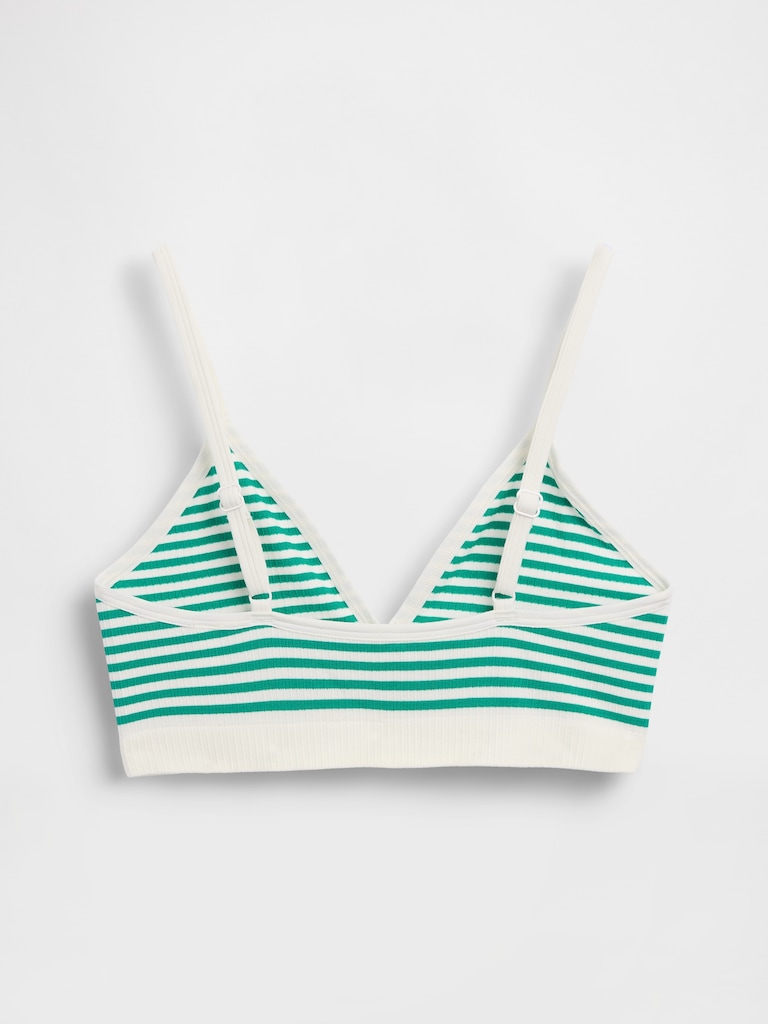 Seamless Rib Triangle Bralette