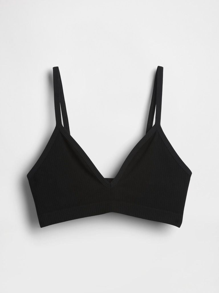 Seamless Rib Triangle Bralette