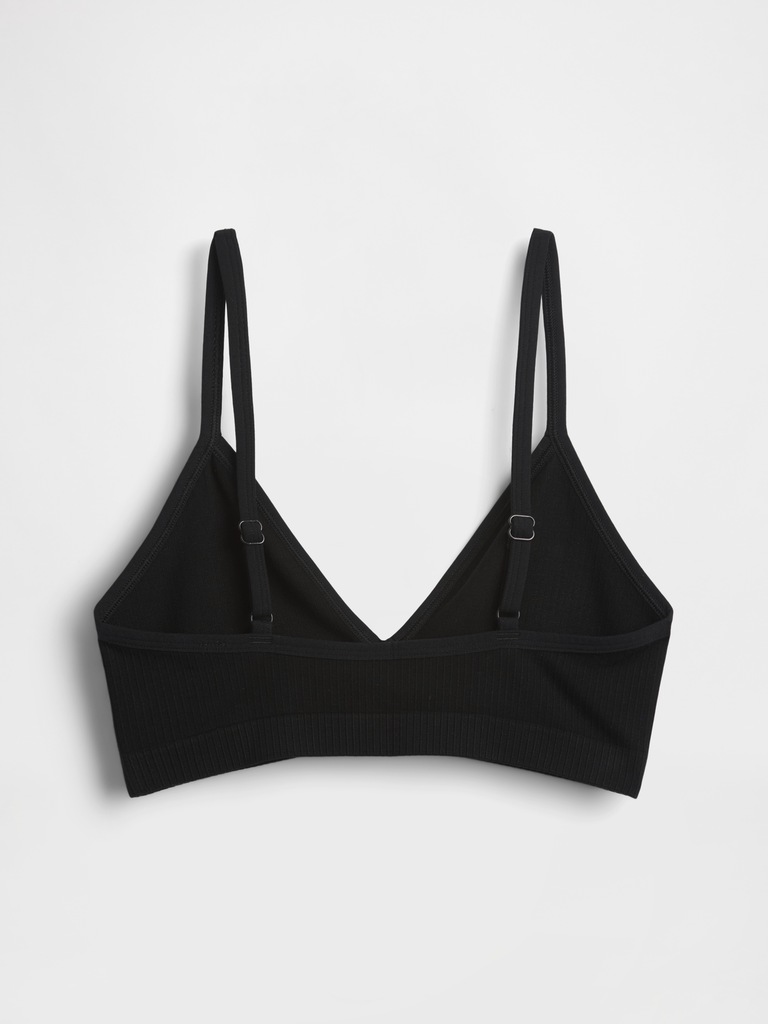 Seamless Rib Triangle Bralette