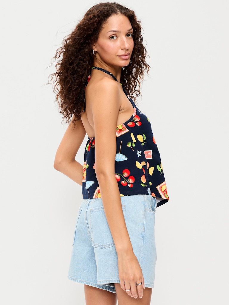 Handkerchief Halter Top