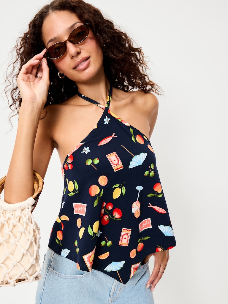Handkerchief Halter Top