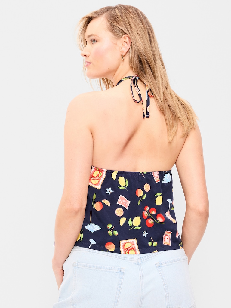 Handkerchief Halter Top