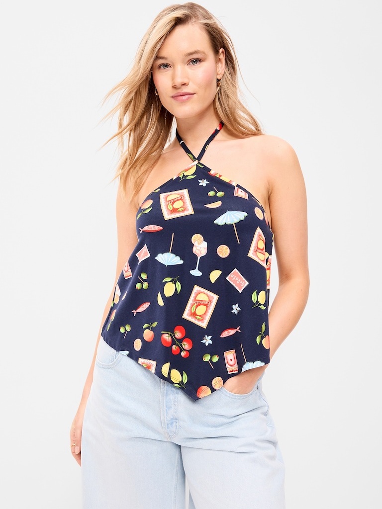 Handkerchief Halter Top