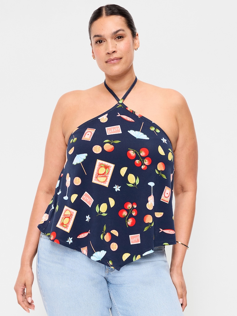Handkerchief Halter Top