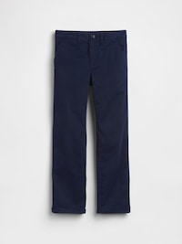 Kids Uniform Stretch Relaxed Straight Khakis