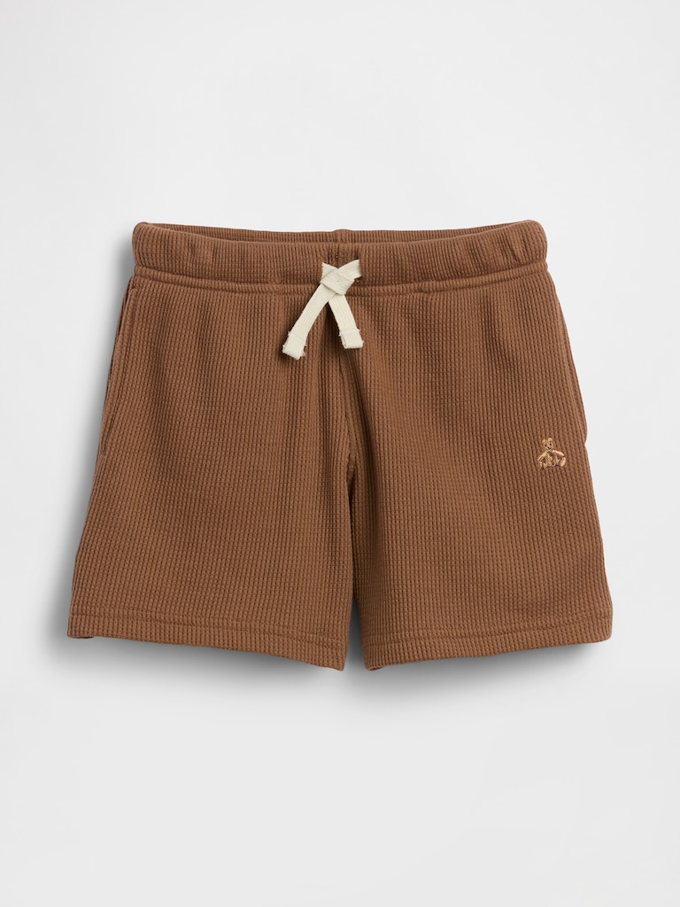 Baby & Toddler Pull-On Waffle Shorts