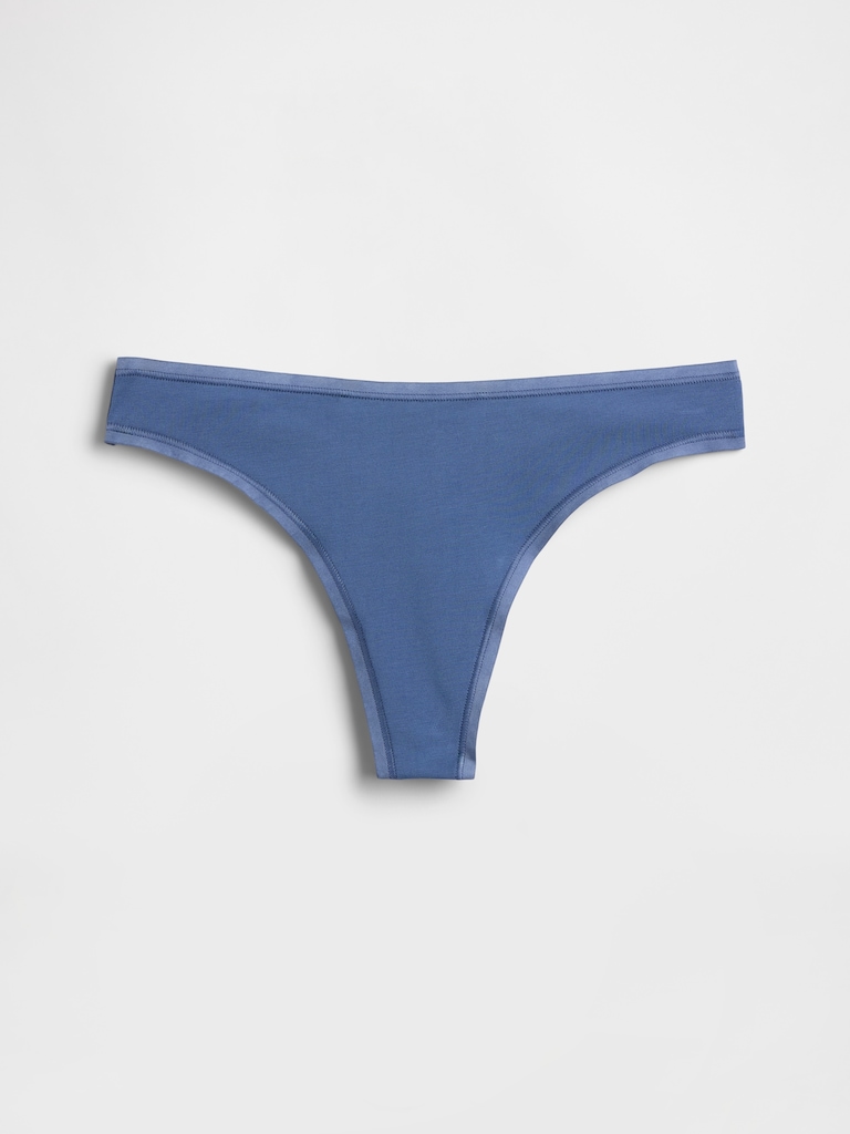 Organic Stretch Cotton Thong