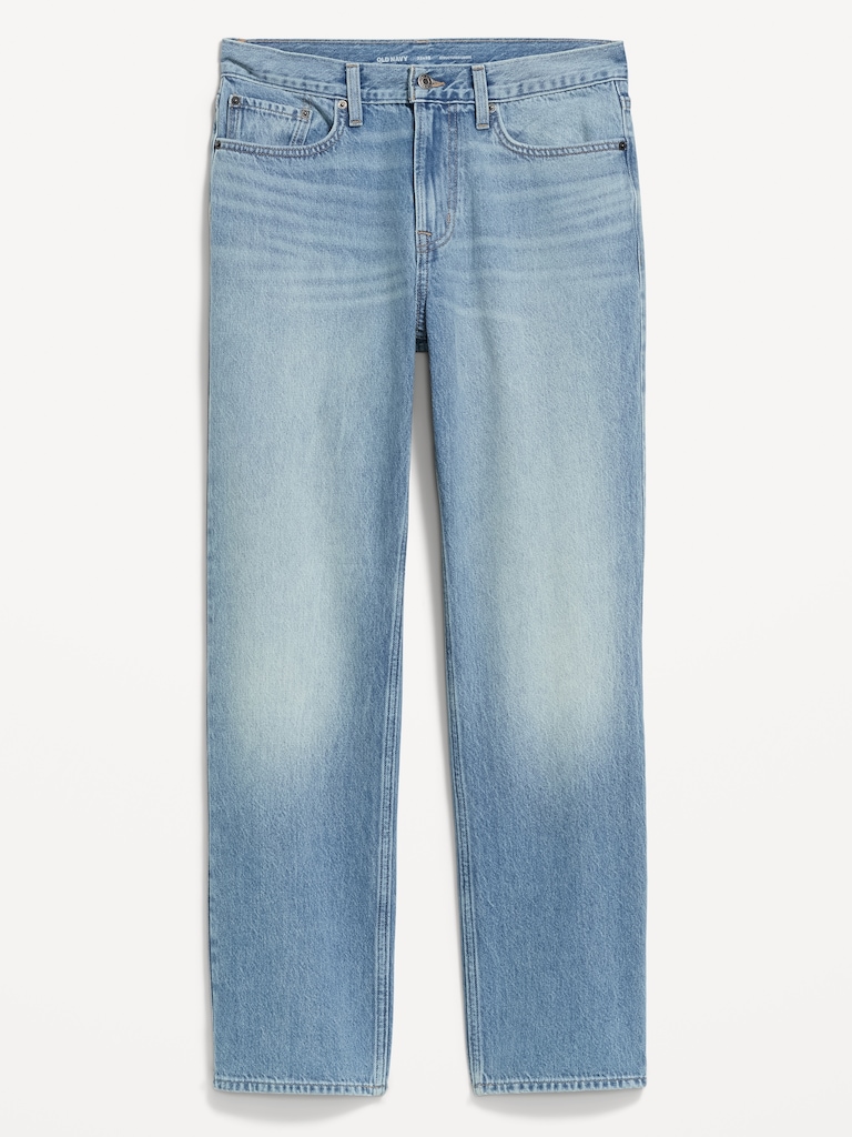 Structured Loose Non-Stretch Jeans