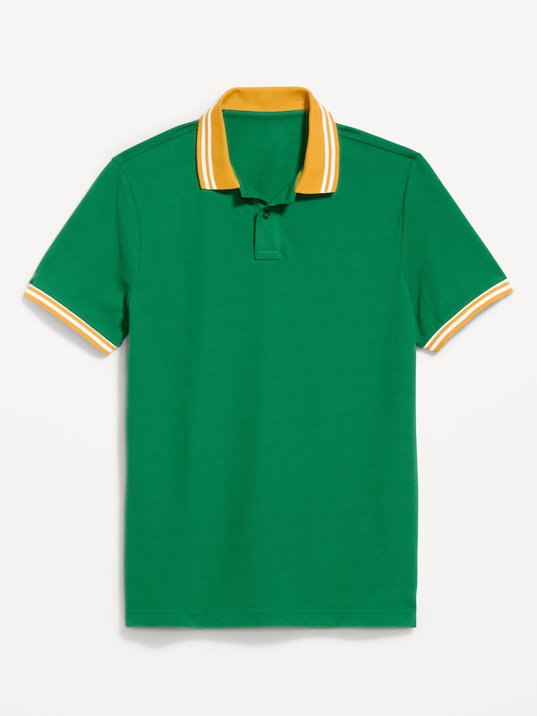 Polo en piqué à coupe classique