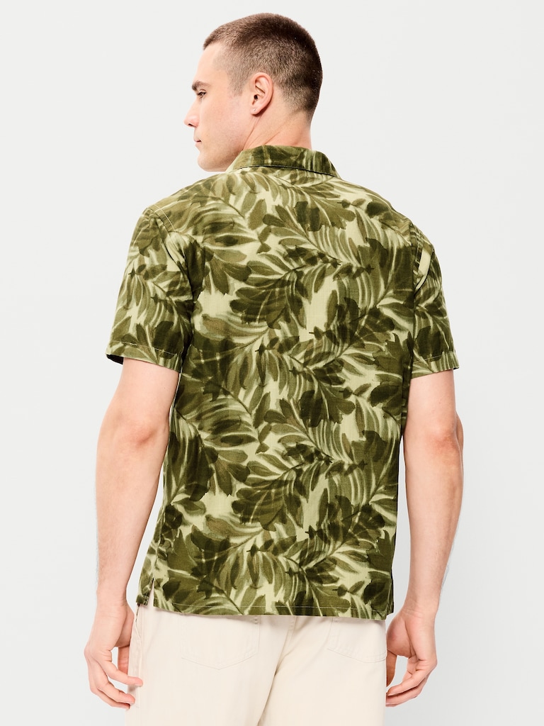 Short-Sleeve Camp Shirt