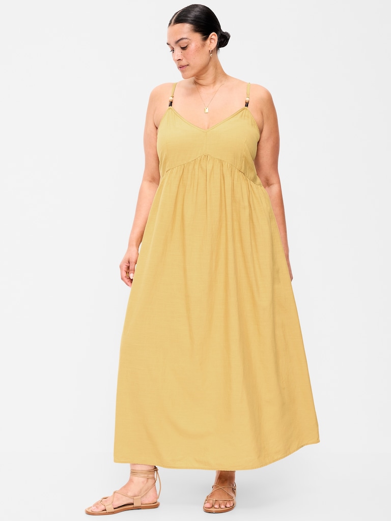 Sleeveless Boho Maxi Dress