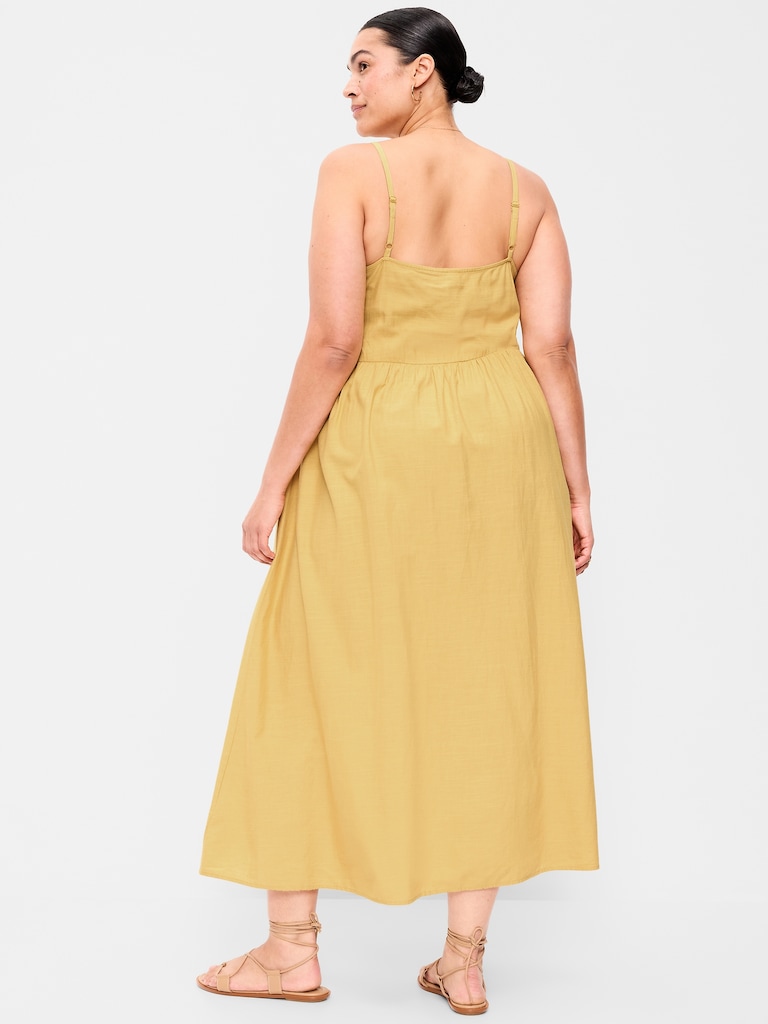 Sleeveless Boho Maxi Dress