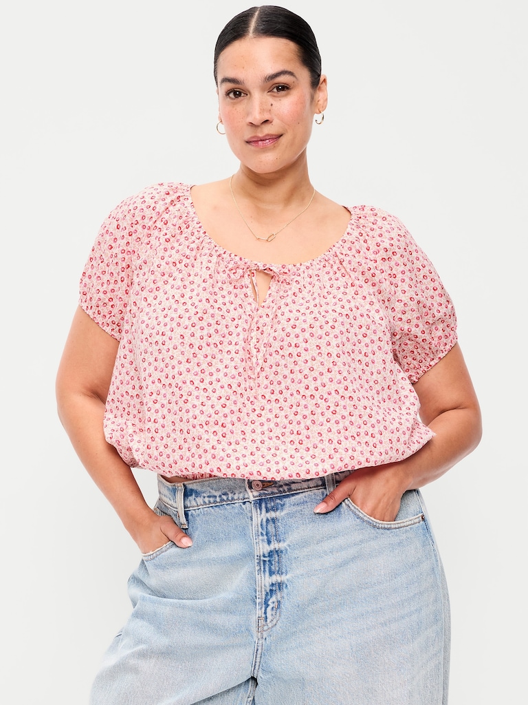 Bubble Hem Top