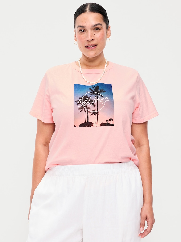 EveryWear Crew-Neck Logo-Graphic T-Shirt