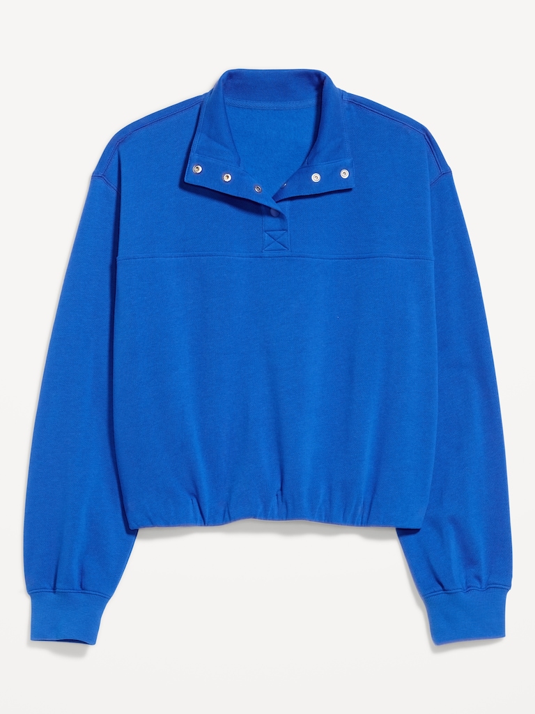 SoComfy Funnel-Neck Sweatshirt