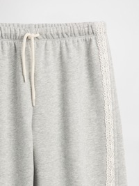 Kids VintageSoft Relaxed Lace-Trim Barrel Joggers