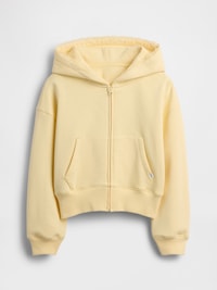 Kids VintageSoft Relaxed Lace-Trim Zip Hoodie