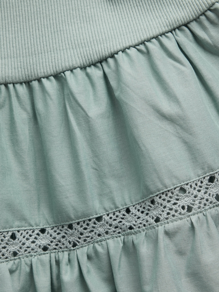 Baby & Toddler Tiered Lace-Trim Dress