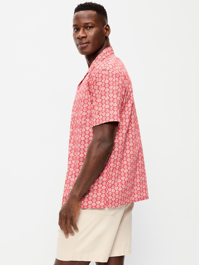 Short-Sleeve Camp Shirt