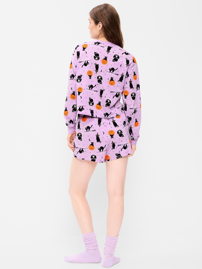 Halloween Pajama T-Shirt and Shorts Set