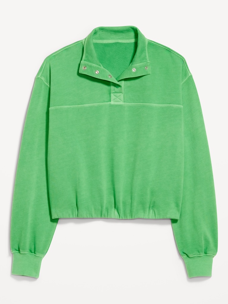 SoComfy Funnel-Neck Sweatshirt