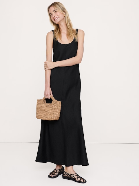 princess polly baby blue dress Ensemble The Label Dawn Hunter Backless Dress - Black main image 1