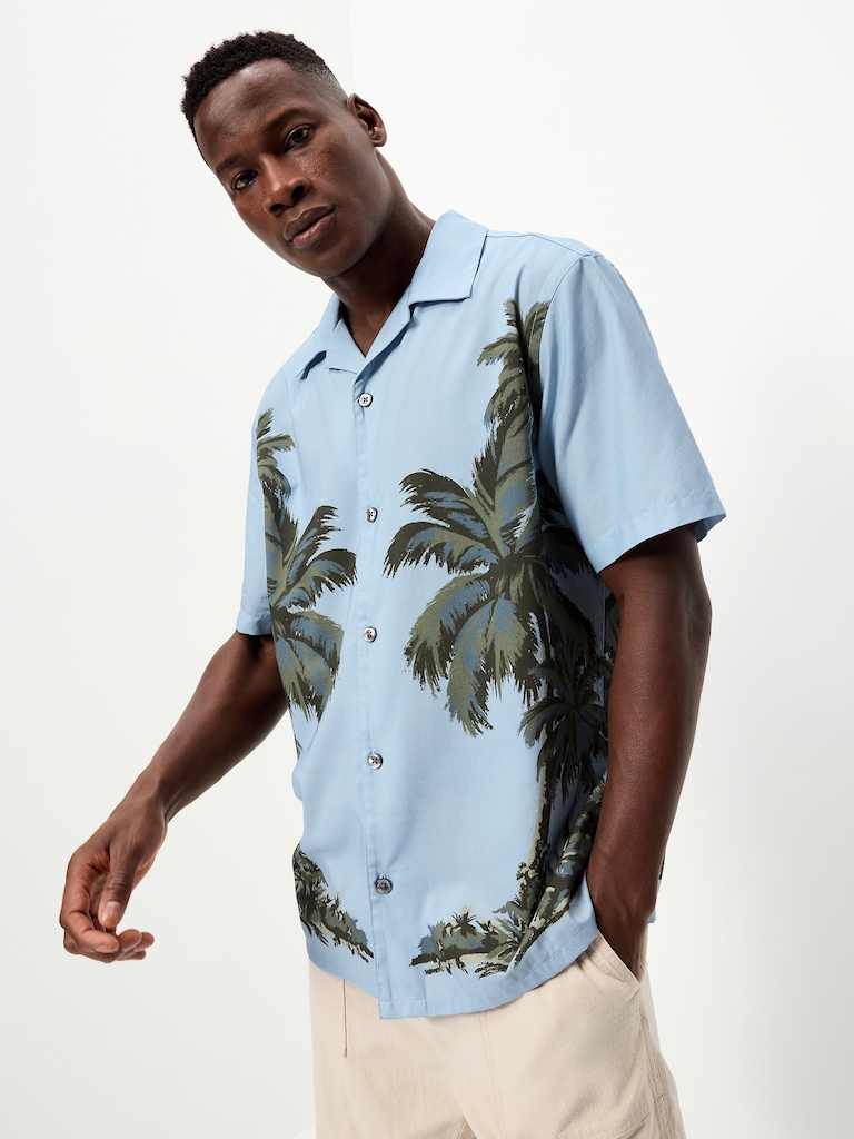 Short-Sleeve Camp Shirt