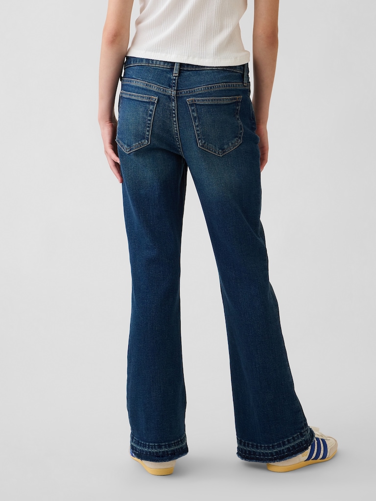 Kids High Rise '70s Flare Jeans
