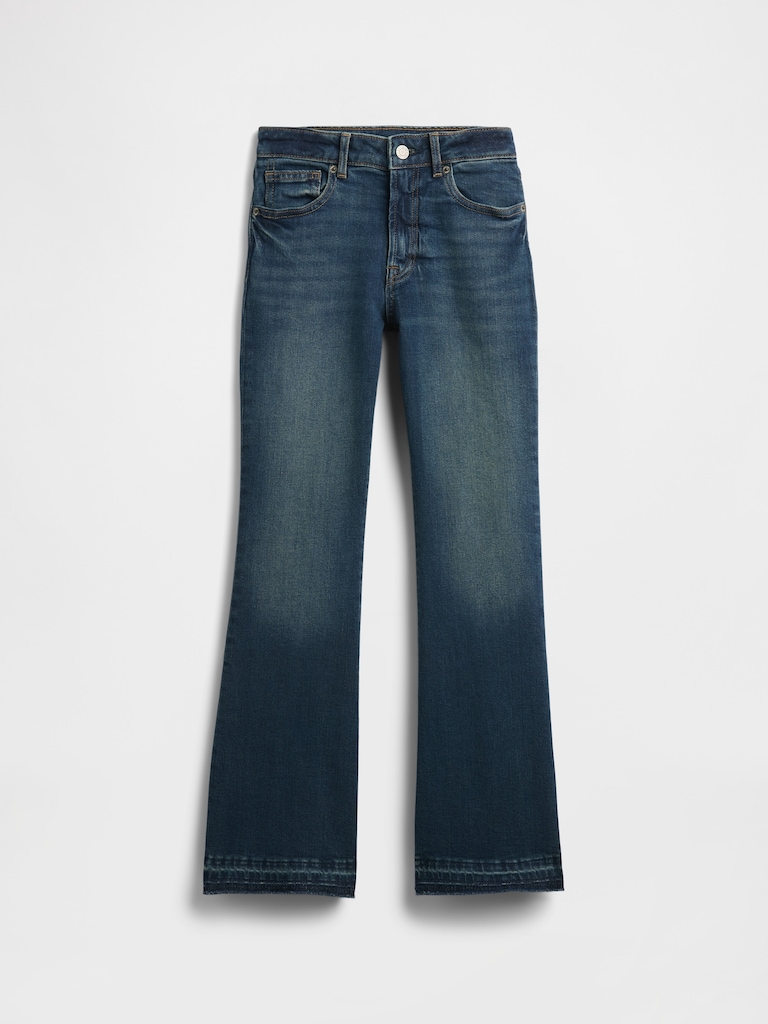 Kids High Rise '70s Flare Jeans