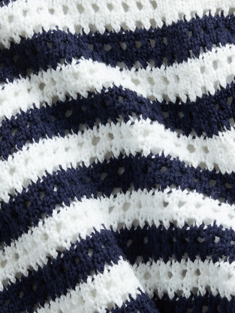 Kids Crochet Stripe Easy Shorts