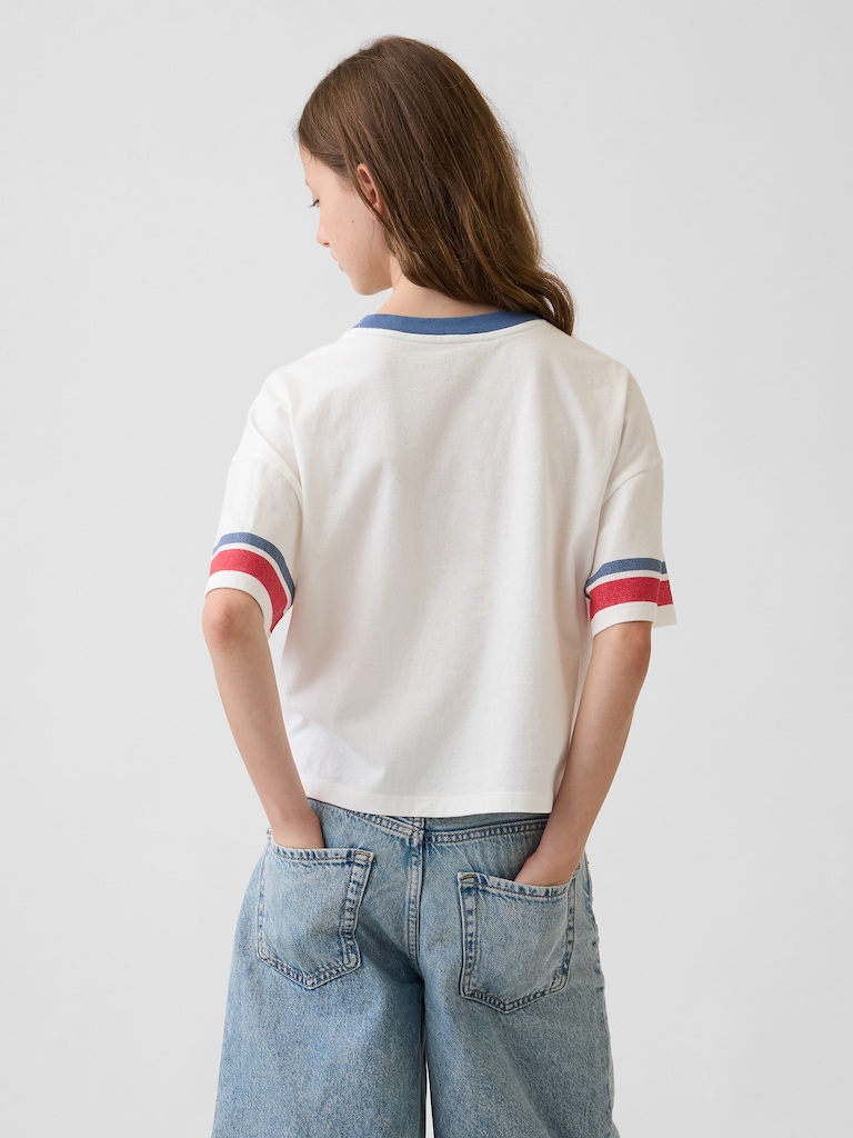 Kids Oversized Graphic T-Shirt