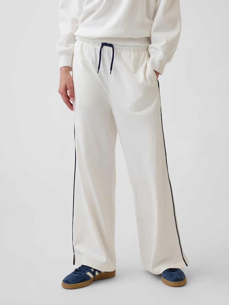 Kids Relaxed Easy Wide-Leg Pants