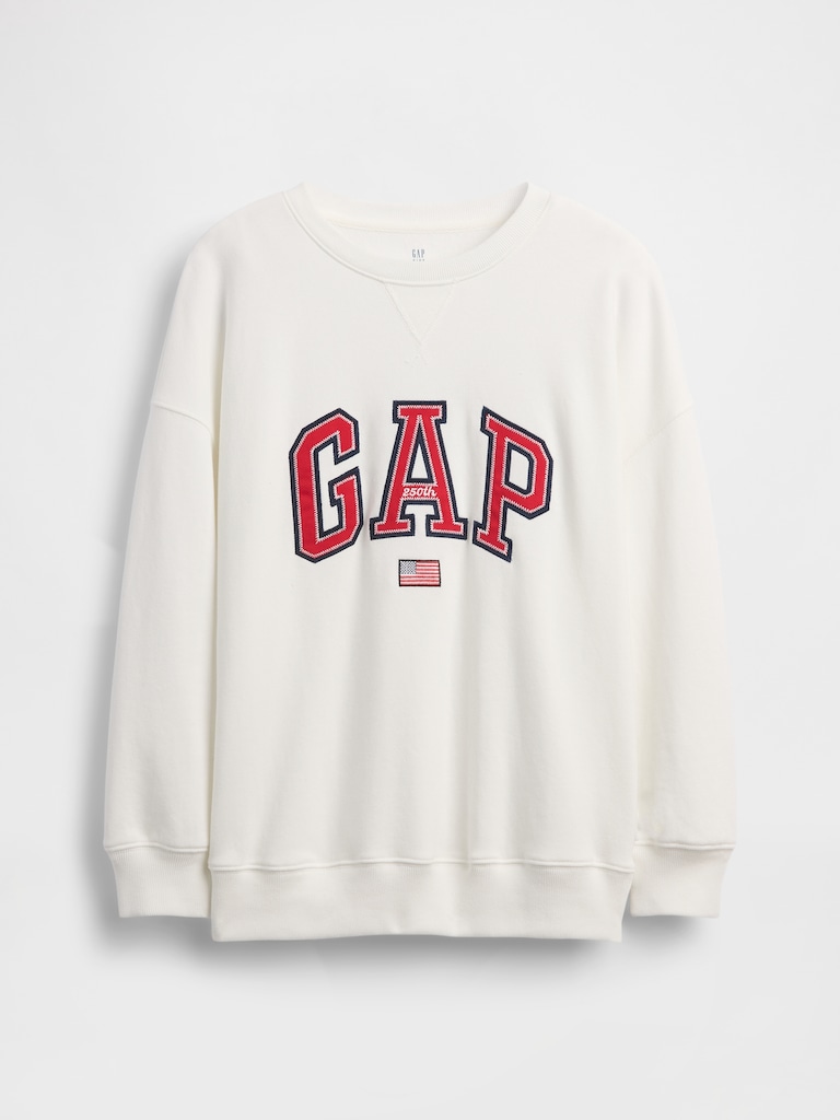Kids VintageSoft Terry Oversized Graphic Sweatshirt