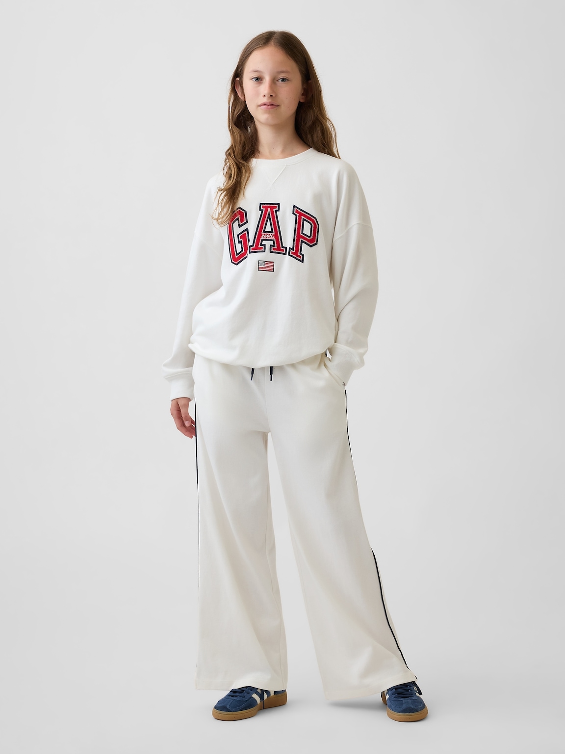 Kids VintageSoft Terry Oversized Graphic Sweatshirt