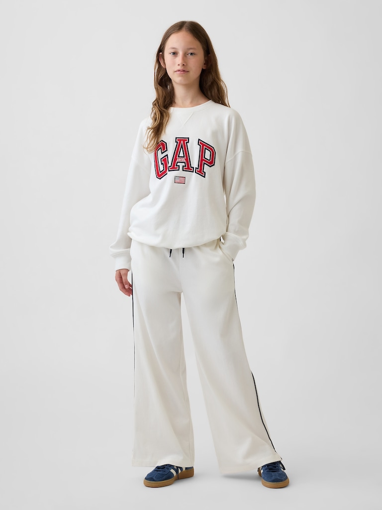 Kids VintageSoft Terry Oversized Graphic Sweatshirt